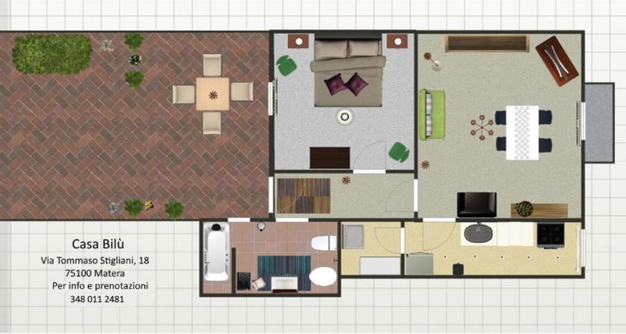 Casa Bilu' Villa Matera Kültér fotó